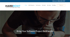 Desktop Screenshot of hardbootinc.com