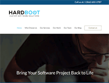 Tablet Screenshot of hardbootinc.com
